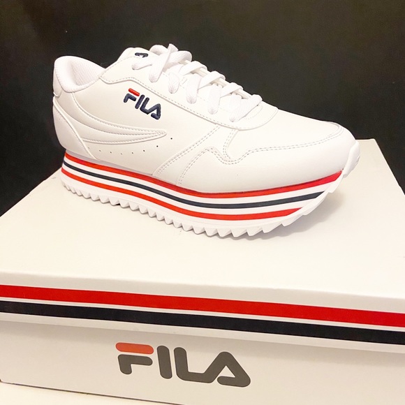 Fila sz 9 Orbit Zeppa low platform sneakers NWT - Picture 2 of 14